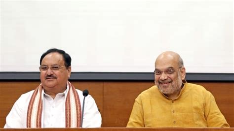 Amit Shah Jp Nadda Hold Core Group Meeting On Gujarat Latest News