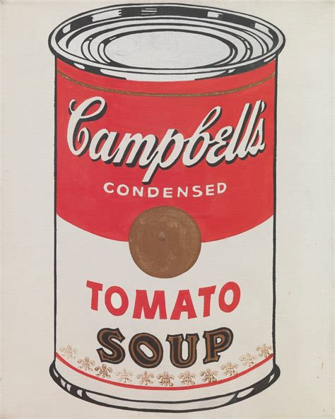 Campbell's Soup Cans Andy Warhol