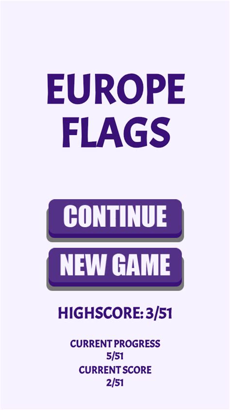 Europe Flags Quiz Game by Sparximer | CodeCanyon