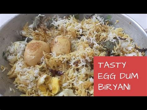 Egg Dumm Biryani Bindaas Ramya Youtube