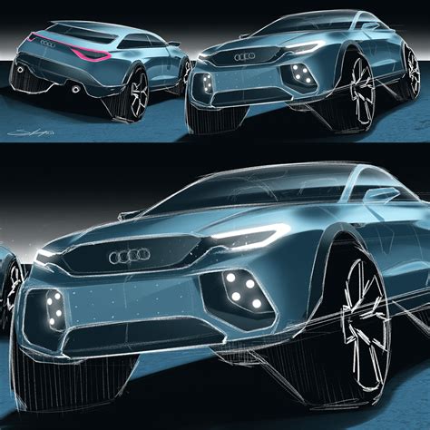 Audi Sketch : r/CarDesign