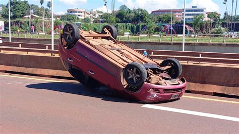 Triple Choque Y Vuelco En Posadas Dej Un Herido