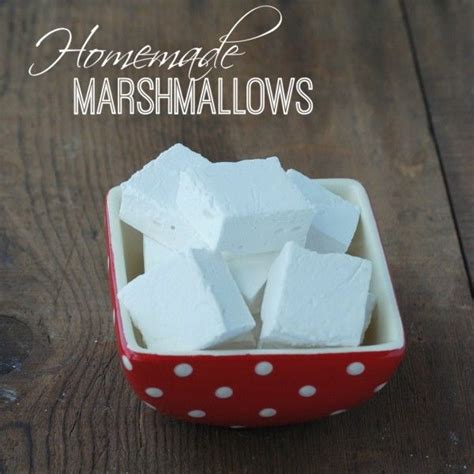 Homemade Marshmallows Endlessly Inspired Recipe Recipes With