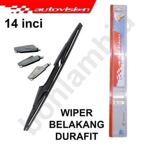 Jual Wiper Belakang AVANZA XENIA 2003 2011 AUTOVISION DURAFIT REAR