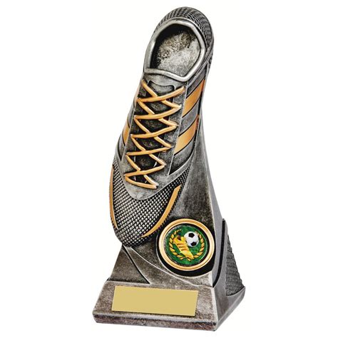 Football Boot Trophy Cms Quality Trophies From Online Trophies