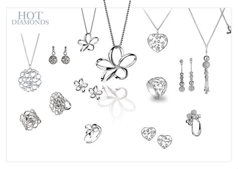 Hot Diamonds ювелирные изделия украшения оптом