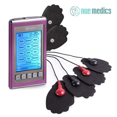 Tens Unit Muscle Stimulator Therapy 12 Massage Modes Complete Set