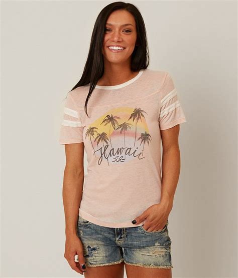 Billabong Hawaii Sunset Top Womens T Shirts Buckle Tops Womens