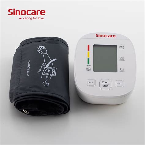 Sinocare Portable Automatic Hot Selling Heart Rate Berrcom Bp Scale