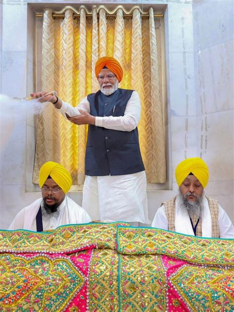 Pm Modi Visits Takhat Sri Harimandir Ji Patna Sahib