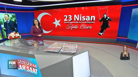 Alar Saat Hafta Sonu Program Nisan Kutluyoruz Nisan