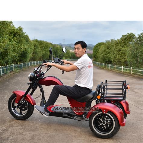 Street Legal Three Wheeler Tricycle Electrica Motocicleta King Adult 3 Wheel Electric Scooter