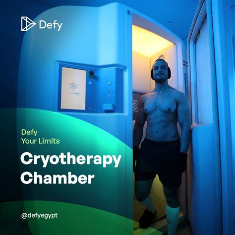 cryotherapy for athletes - Defy Egypt