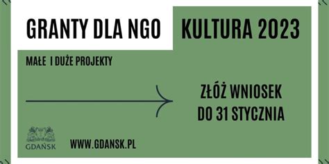 Informator Pomorza Trwaj Konkursy Na Du E I Ma E Projekty Kulturalne