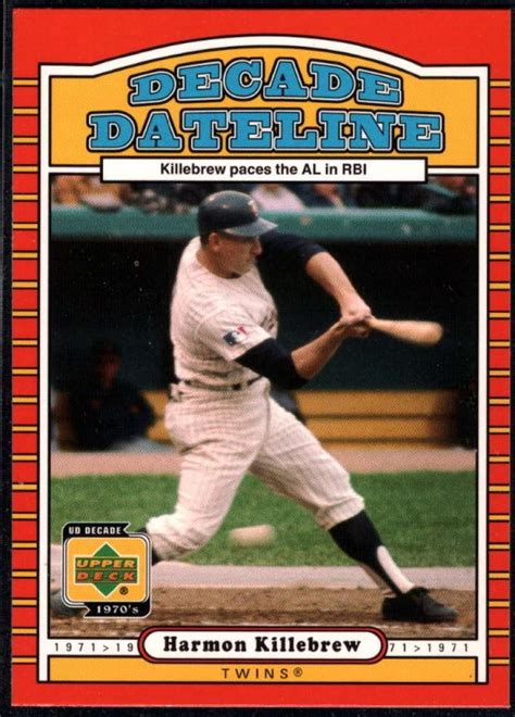 Baseball Mlb 2001 Upper Deck Decade 1970s 116 Harmon