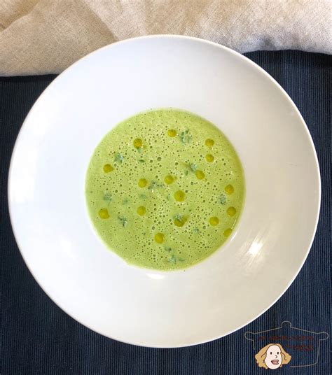 Soupe Froide De Petits Pois Recette Pour Personnes