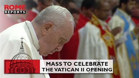 PopeFrancis To Celebrate Mass For 60thanniversary Of VaticanII