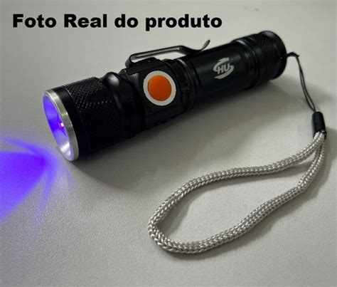 Lanterna Led Luz Negra Potente Ultravioleta Uv T Escorpi O Mercadolivre