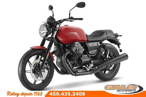 New 2023 Moto Guzzi V7 STONE in Sainte-Thérèse - R. Goulet Moto Sport Inc.