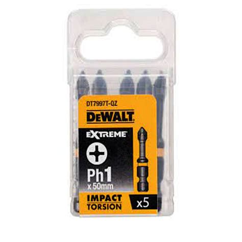 Dewalt Μύτη PH1 x 50mm (5τεμ) - DT7997T - Paraskevaidis