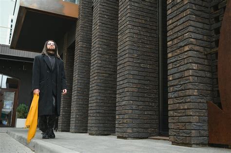 Premium Photo A Gay Man Walks On The Street Lgbt Concept