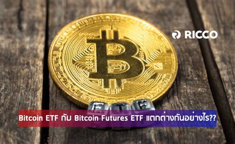 Ricco Wealth Bitcoin Etf กับ Bitcoin Etf Futures ต่างกันอย่างไร 8