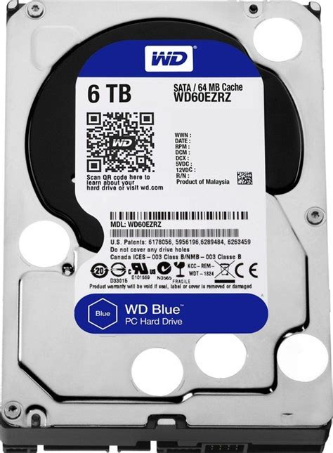 Western Digital WD Blue 6TB, SATA 6Gb/s (WD60EZAZ) ab € 144,61 (2024 ...