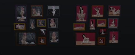 Nude Wall Art Collage Objects Loverslab