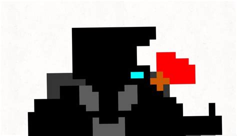 Cool Pixel Art Of Plunger Camera Man By Bloxxerpro On Deviantart