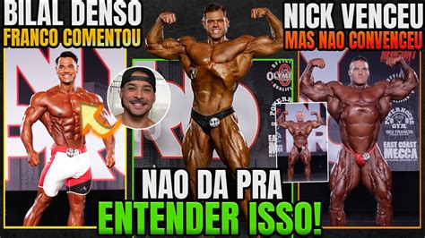 Nick Walker Venceu Mas Convenceu Bilal Denso Meteram A Mao No Eric