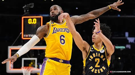 Pronóstico Indiana Pacers vs Los Ángeles Lakers jueves 2 de febrero