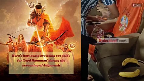 Seat Reserved For Lord Hanuman During Adipurush Screenings Watch