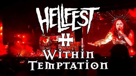 Within Temptation Our Solemn Hour Live Hellfest Clisson