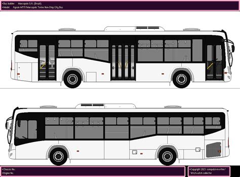 Agrale Mt Marcopolo Torino Non Step City Bus James Thomas Veloso