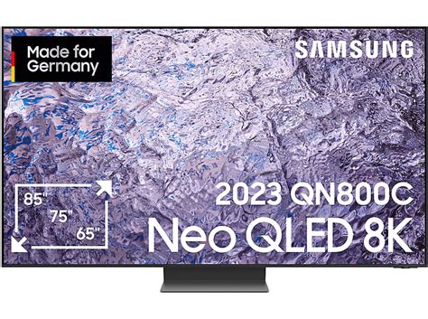 SAMSUNG GQ 65 QN 800 CTXZG QLED TV Flat 65 Zoll 163 Cm UHD 8K