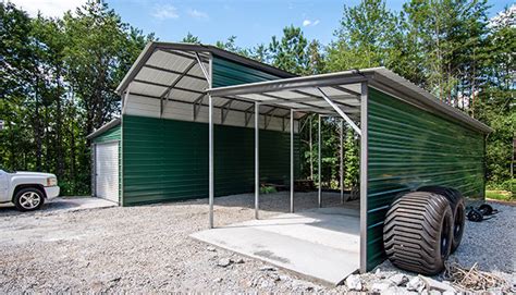 48x30 Vertical Roof Barn 48x31 Certified Metal Barn Building