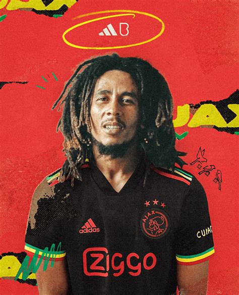 Ajax Bob Marley Third kit Visuals. :: Behance