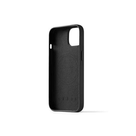 Mujjo Leather Case mit MagSafe iPhone 14 Pro Max black