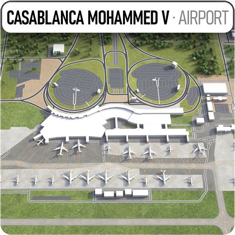 Map Of Casablanca Airport