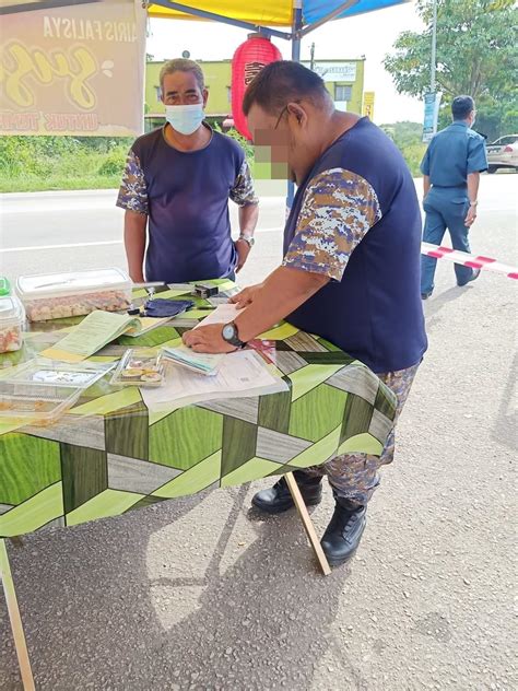 Tak Pakai Mask Ketika Saman Peniaga Tepi Jalan Polis Kini Sedang Kesan