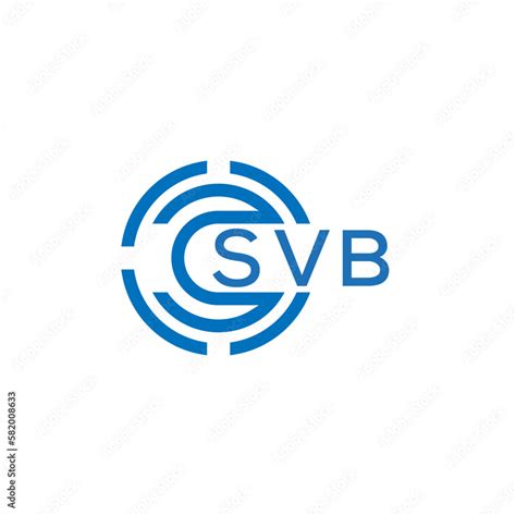 SVB letter logo design. SVB creative initial letter logo concept. SVB ...