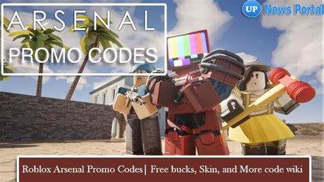 Roblox Arsenal Promo Codes 2024 Free Bucks Skin And More Code Wiki