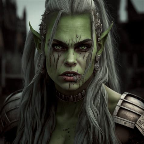 Woman Orc By Ai By Dismid On Deviantart