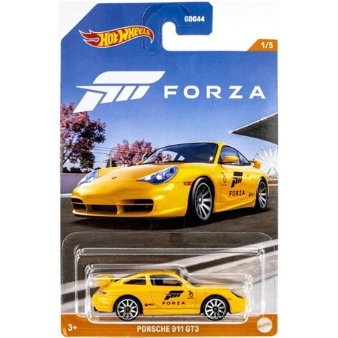 Xe mô hình Hot Wheels Forza Porsche 911 GT3 Cup Shopee Việt Nam