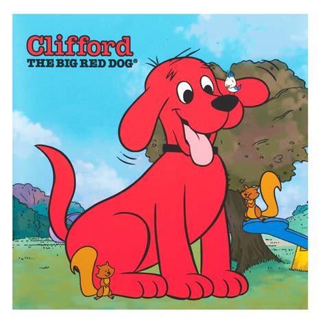 Brings Clifford The Big Red Dogr To The Party