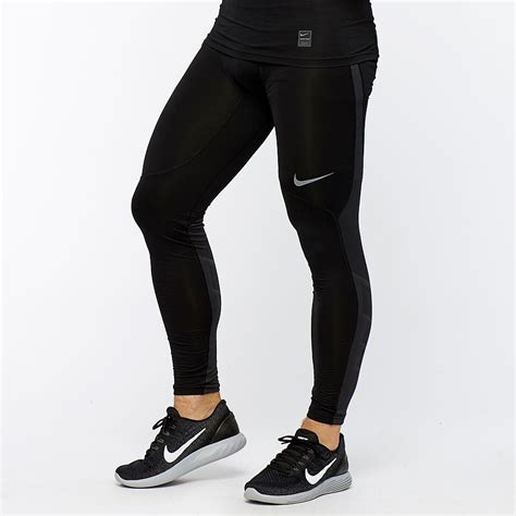 Nike Pro Hyperwarm Tights Black Cool Grey Cool Grey Mens Clothing 838016 010