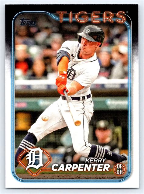 Topps Series Detroit Tigers Team Set Cards Lipcius Hanifee