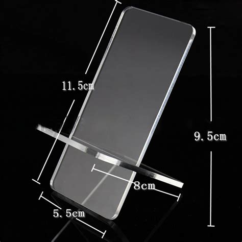 Phone Model Holder Rack Acrylic Cellphone Display Stand Phone Display Rack Stand 200pcs