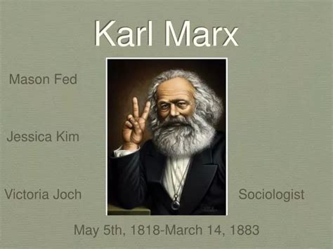 Ppt Karl Marx Powerpoint Presentation Free Download Id 5919200