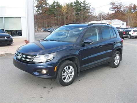 Used 2014 Volkswagen Tiguan Trendline 6sp At Tip Night Blue Met 82749 Km For Sale 00